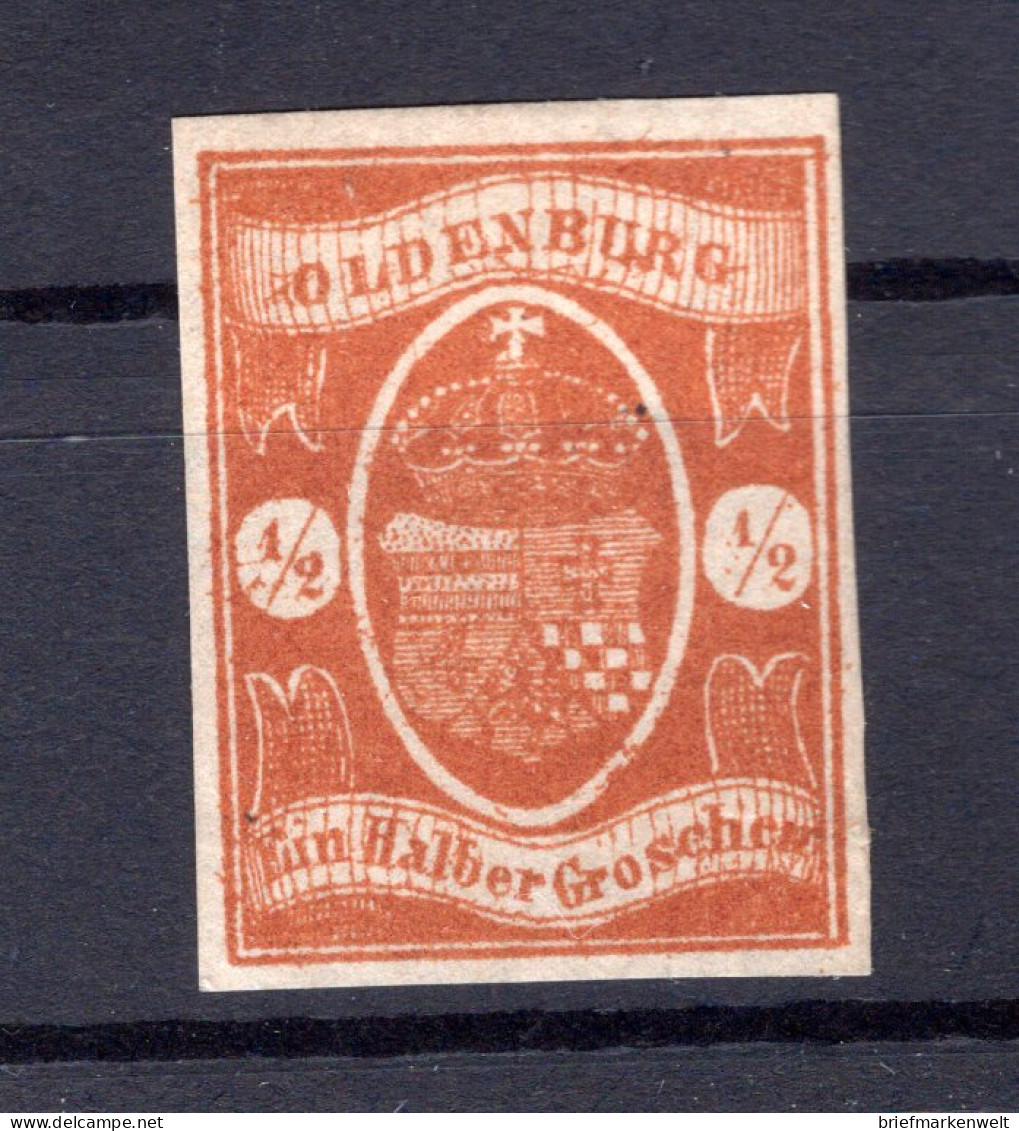 Oldenburg 11a Ungummiert * MH 240EUR (T7033 - Oldenbourg