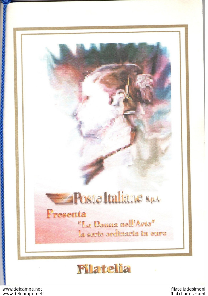 1999 Italia - Folder - La Donna Nell'Arte -  MNH** - Presentatiepakket
