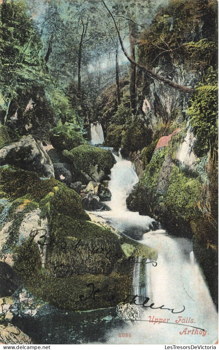 ETATS-UNIS - Upper Falls - Arthoy - Vue D'un Petit Cascade - Dans La Forêt - Carte Postale Ancienne - Otros & Sin Clasificación