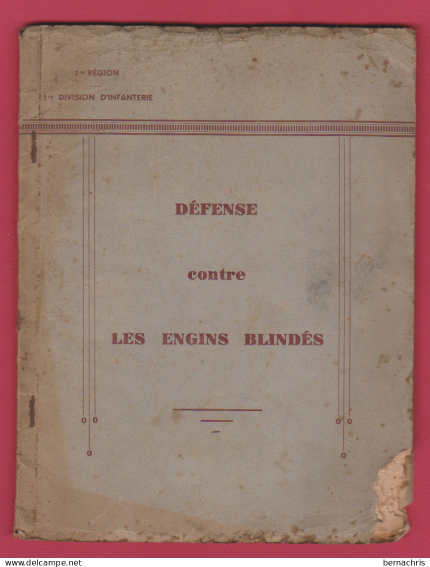 Défense Contre Les Engins Blindés 1ère Région 1ère Division D'Infanterie - Französisch