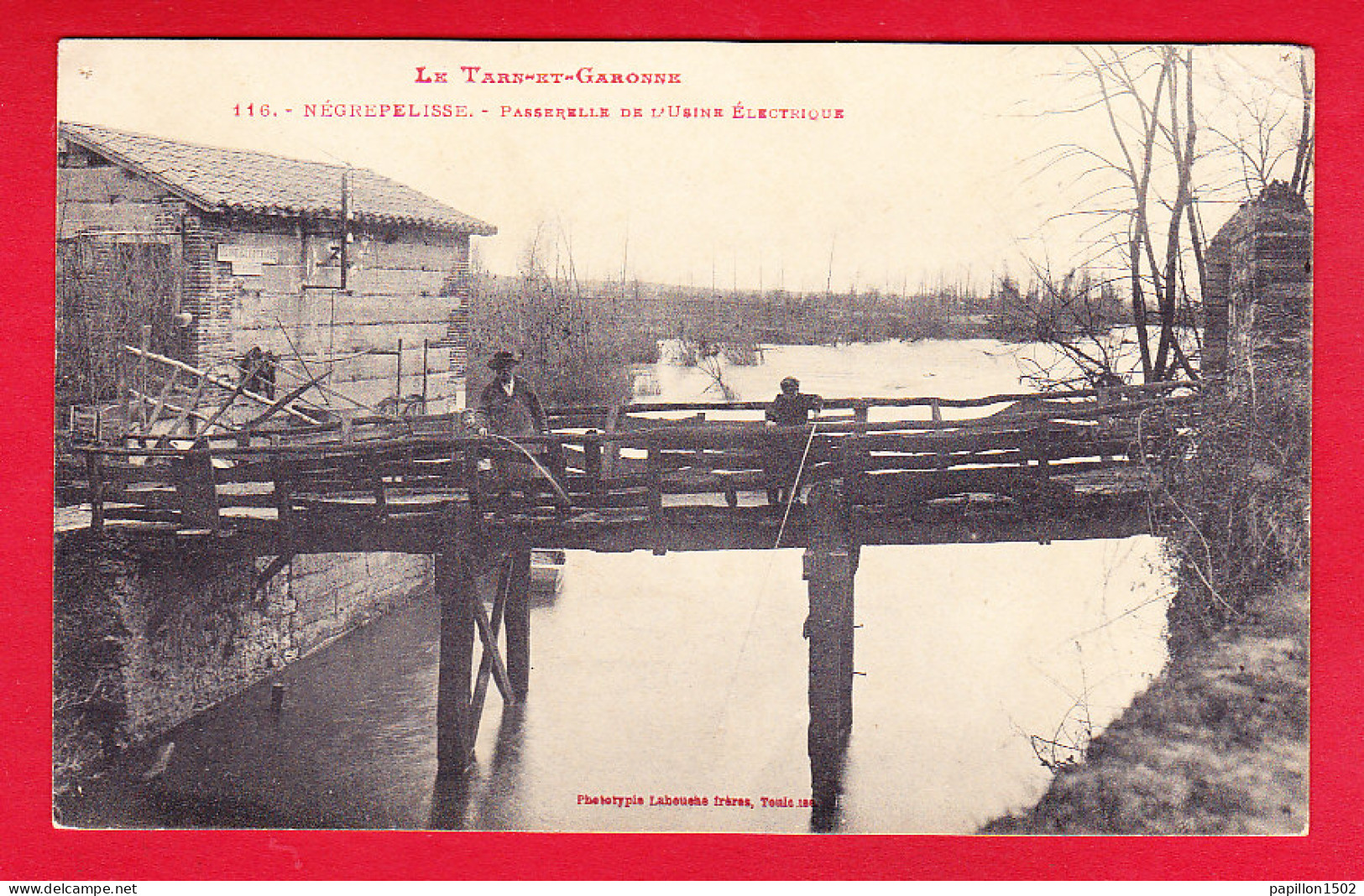 F-82-Negrepelisse-02P127  Passerelle De L'usine électrique, Voir Oblitération Tour De France Cycliste 1903-1953, BE - Negrepelisse