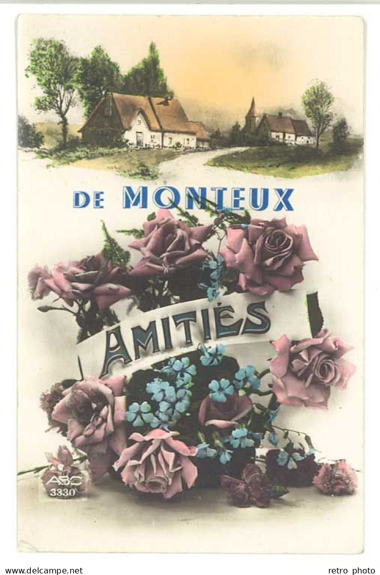 Cpa Vaucluse - De Monteux Amitiés - Monteux