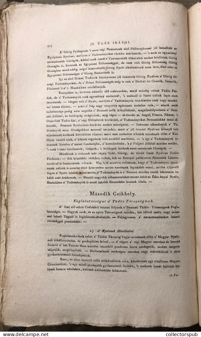 Magyar Ország Gyűlésének írásai / Acta Comitiorum Regni Hungariae Pozsony 1825-27. I-III egységes papír közésben, címkéz