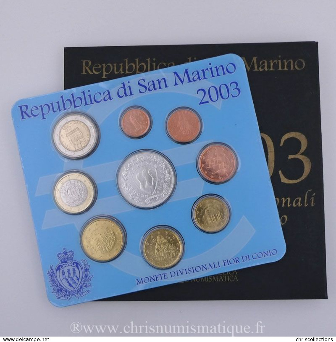 Euro, Saint Marin , Coffret Brillant Universel 2003 - San Marino