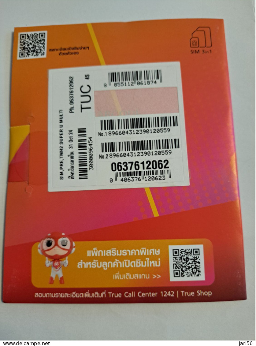 THAILAND  GSM SIM CARD / THE ONE SIM/ 5G/MINT IN ORIGINAL PACKING/ MINT /NEW          **16390** - Thailand