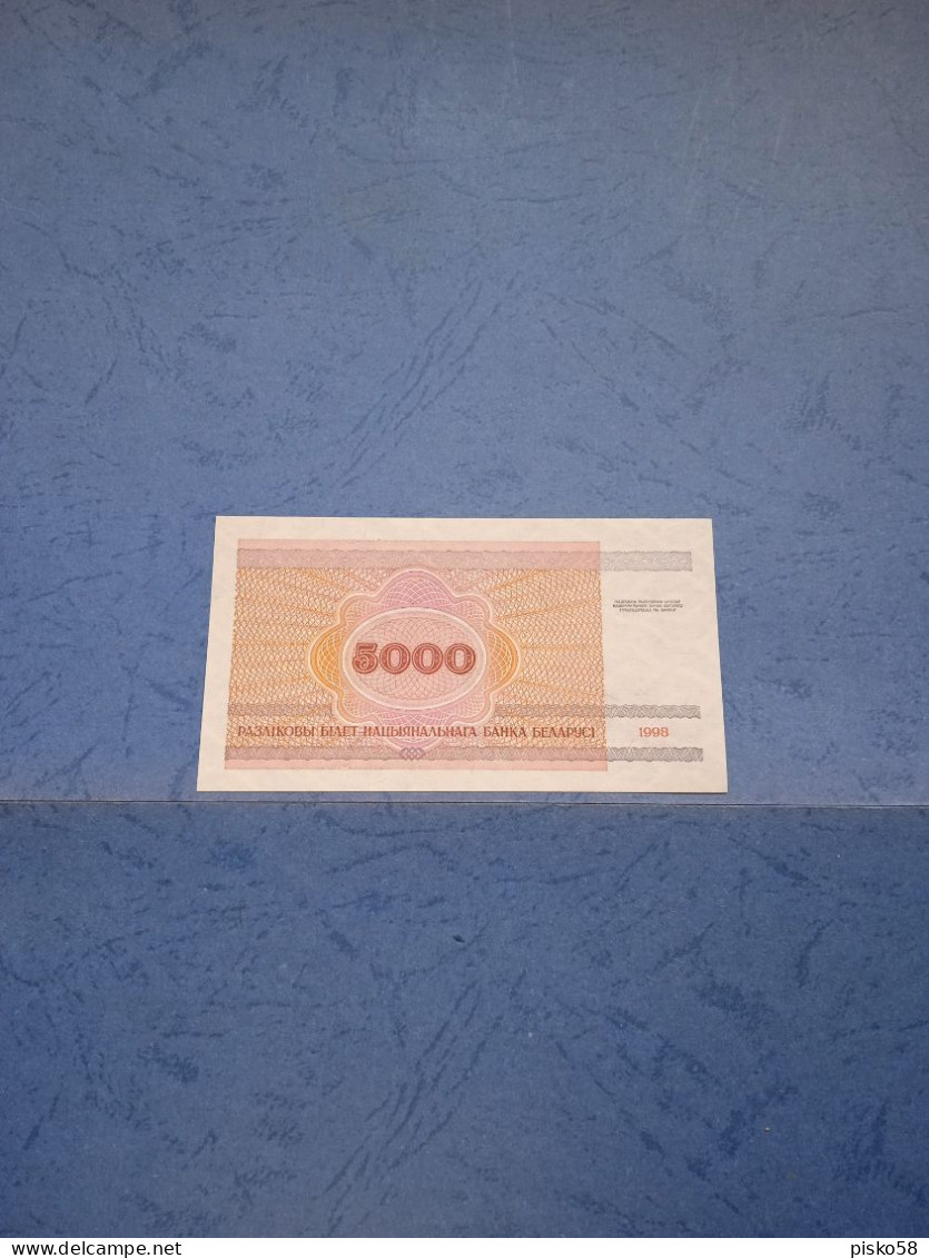 BIELORUSSIA-P17 5000R 1998 UNC - Belarus