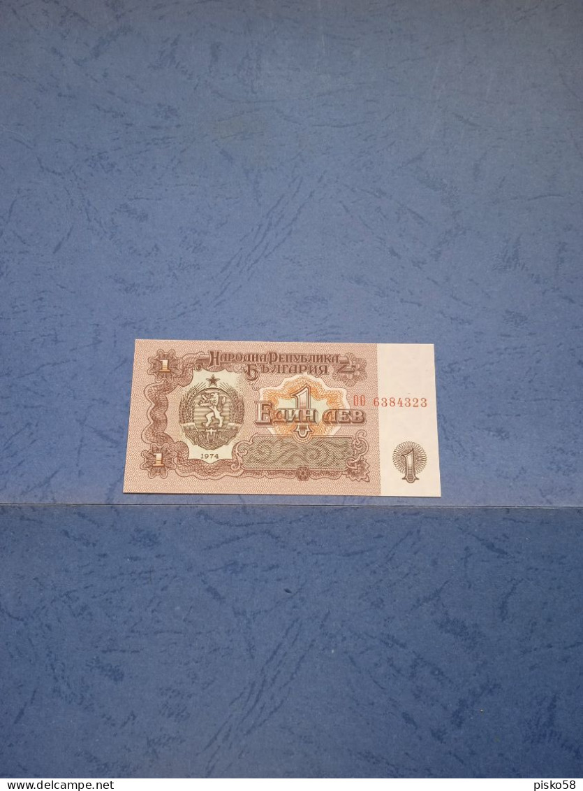 BULGARIA-P93b 1L 1974 UNC - Bulgarie