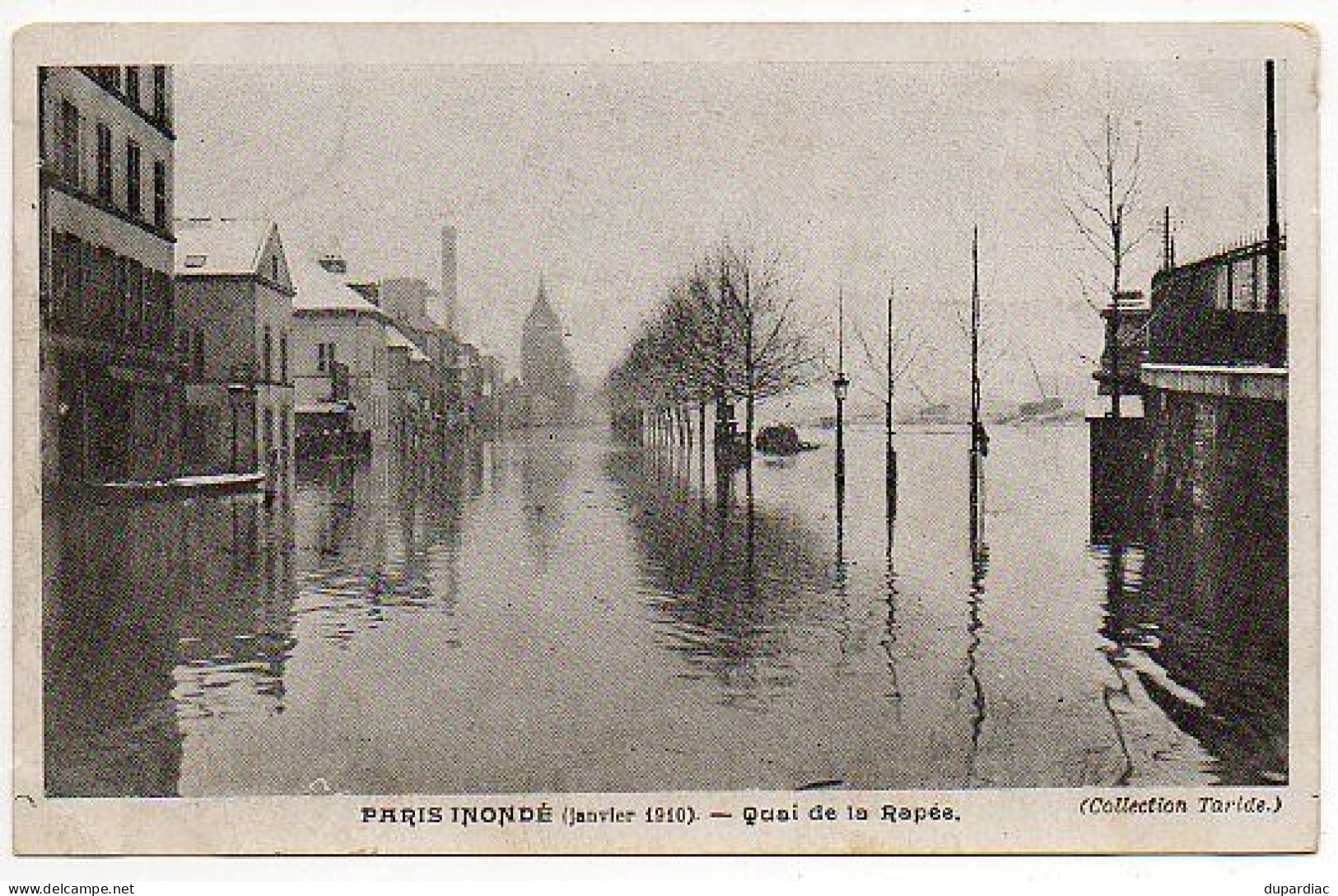 INONDATIONS : lot de 78 cartes, inondations à Villematier, Orléans, Nantes, Lyon, Moissac, Colombes, Paris, Issy, ...