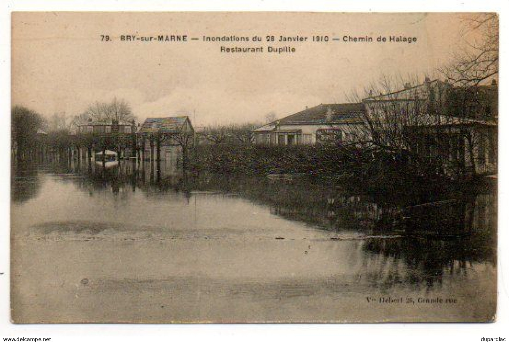 INONDATIONS : lot de 78 cartes, inondations à Villematier, Orléans, Nantes, Lyon, Moissac, Colombes, Paris, Issy, ...