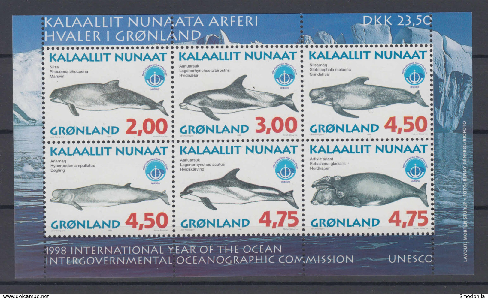 Greenland 1998 - Michel Block 14 MNH ** - Blocchi