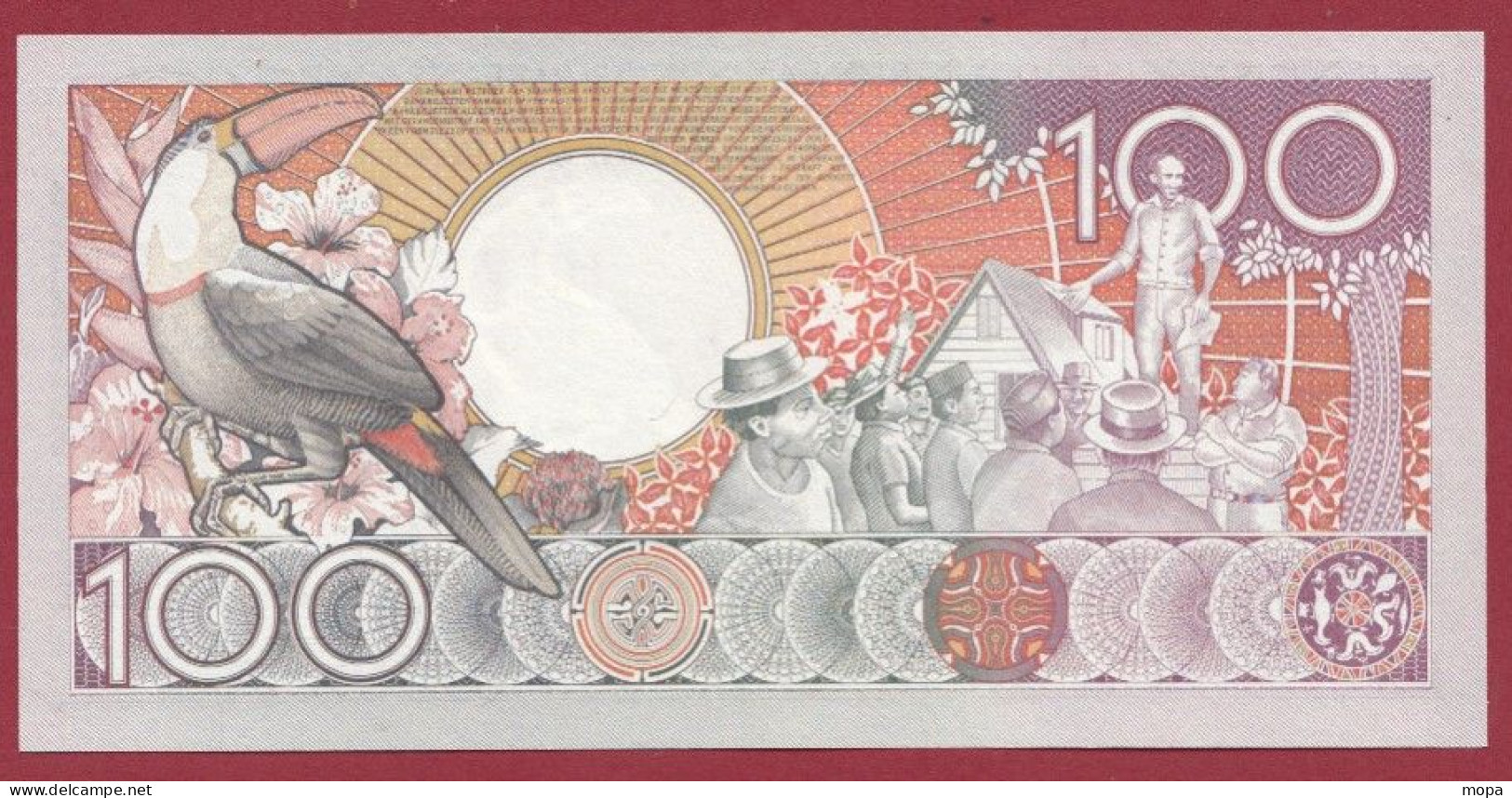 Surinam --10 Gulden  --1988---UNC---(421) - Suriname