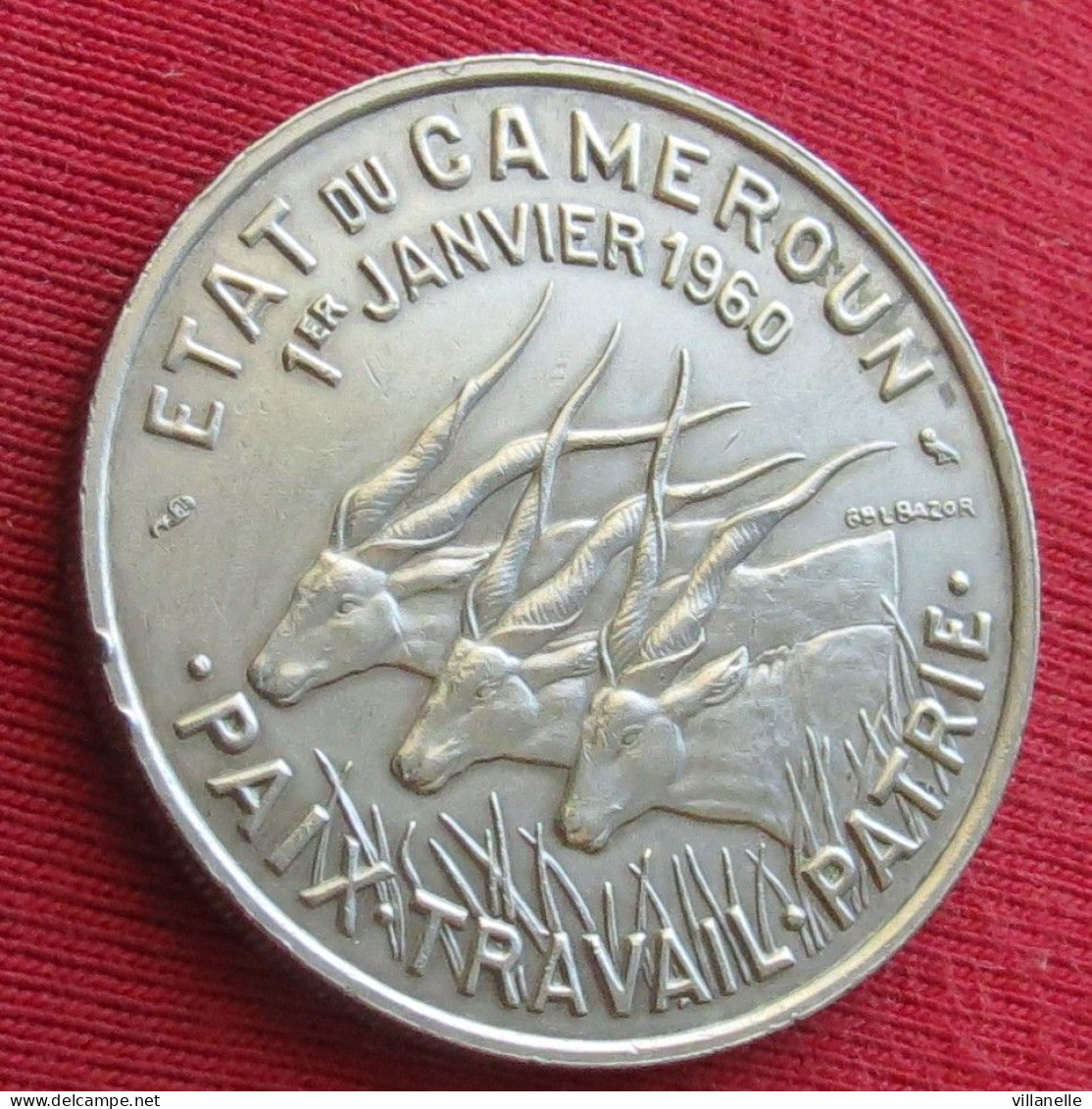 Cameroon Cameroun 50 Francs 1960  W ºº - Kameroen