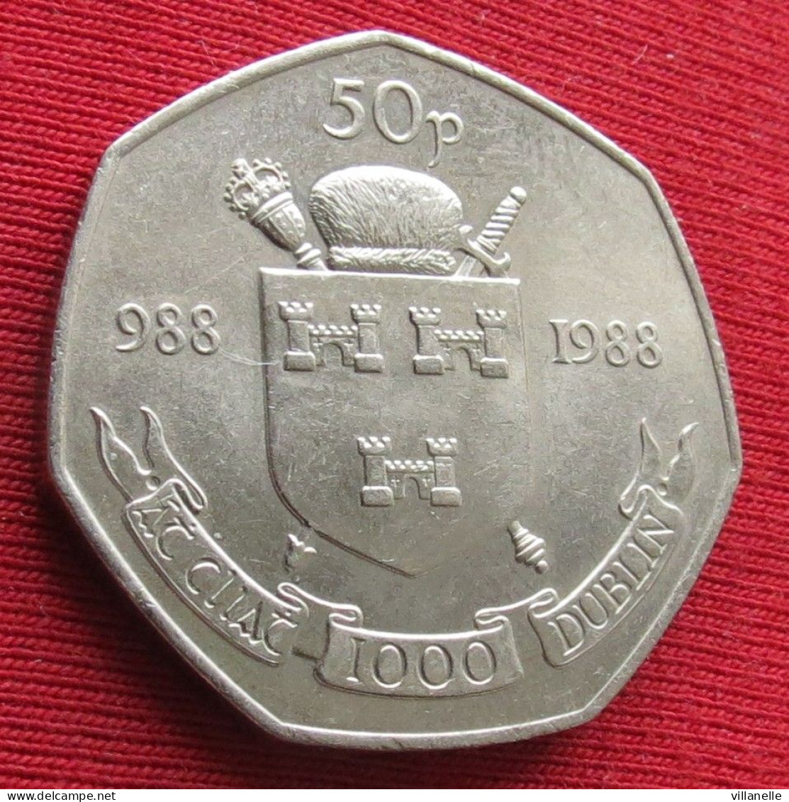 Ireland 50 Pence 1988 100 Years  Irlanda Irlande Ierland Eire W ºº - Irland