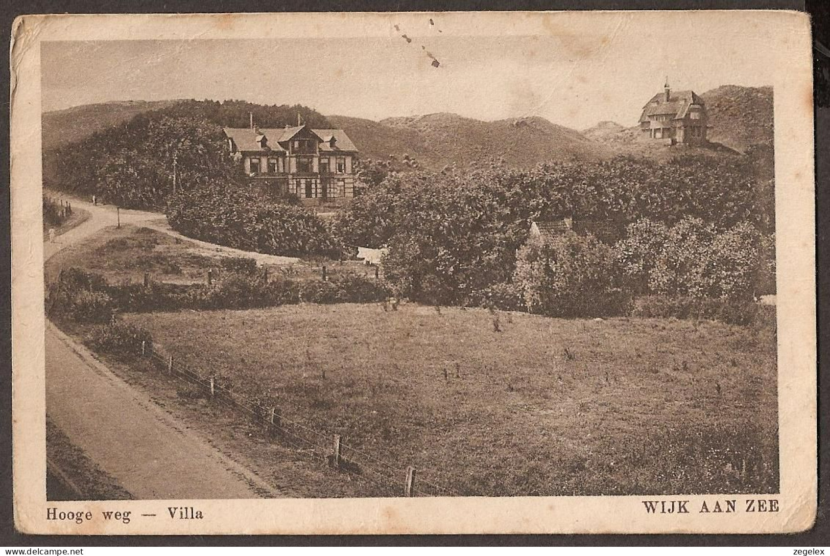 Wijk Aan Zee - Hoogeweg - 1919- Met Potlood Beschreven - Wijk Aan Zee