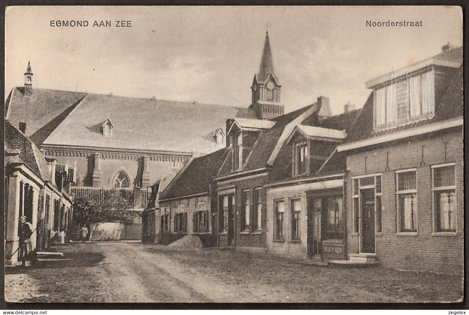 Egmond Aan Zee - Noorderstraat - Geanimeerd - Egmond Aan Zee