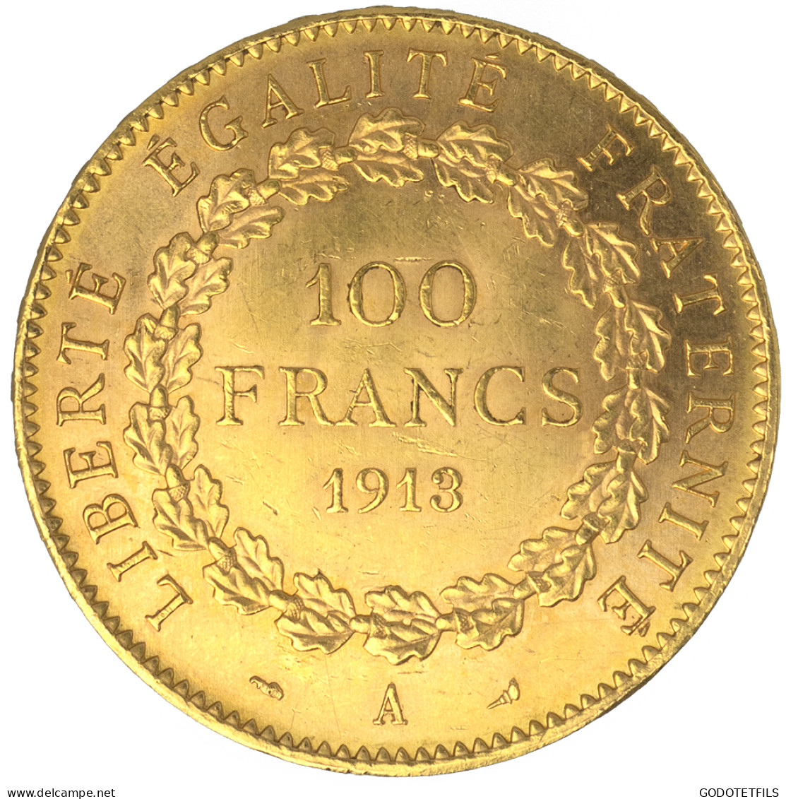 III ème République-100 Francs Génie 1913 Paris - 100 Francs (gold)