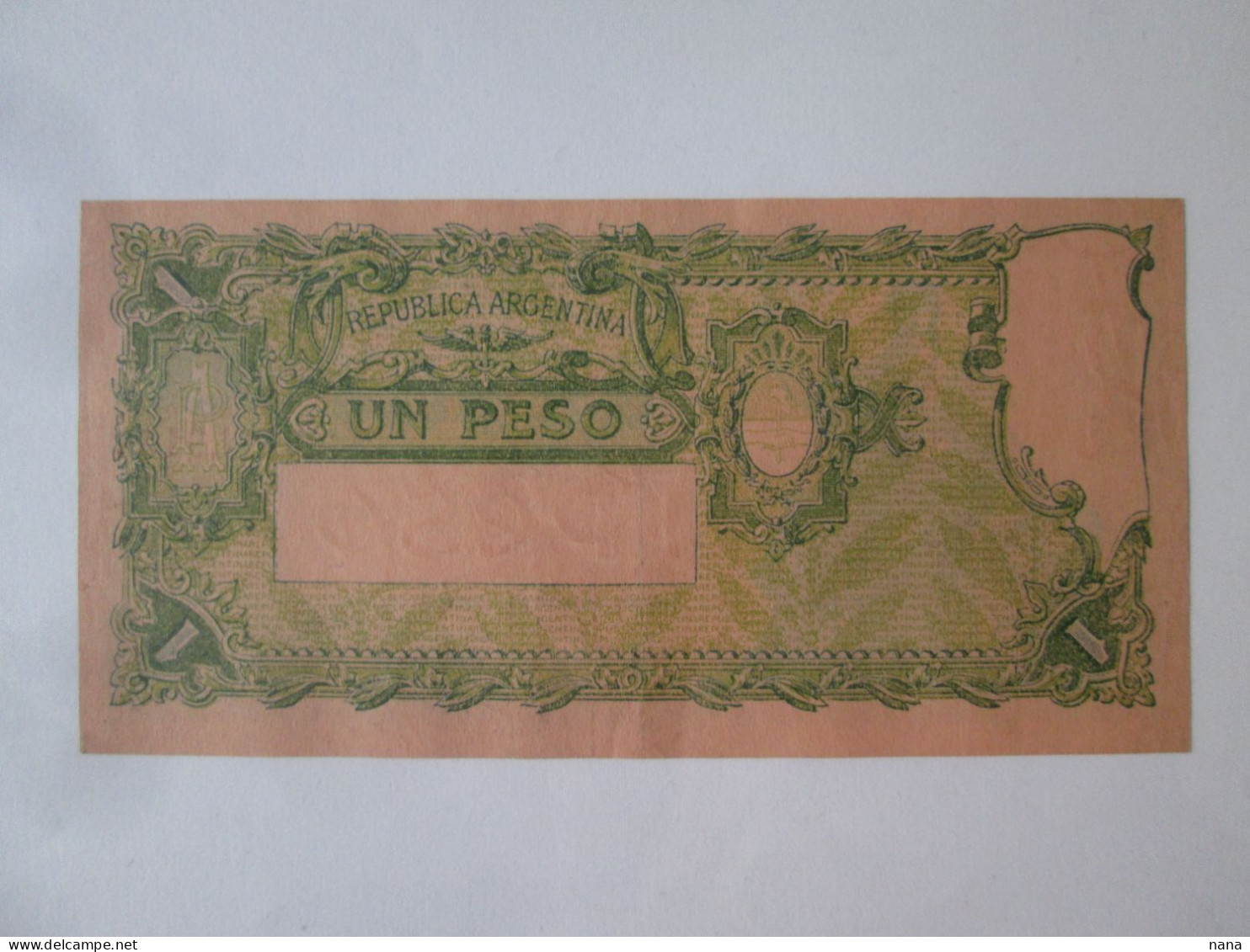 Argentina 1 Peso 1935 Banknote In Very Good Condition See Pictures - Argentine