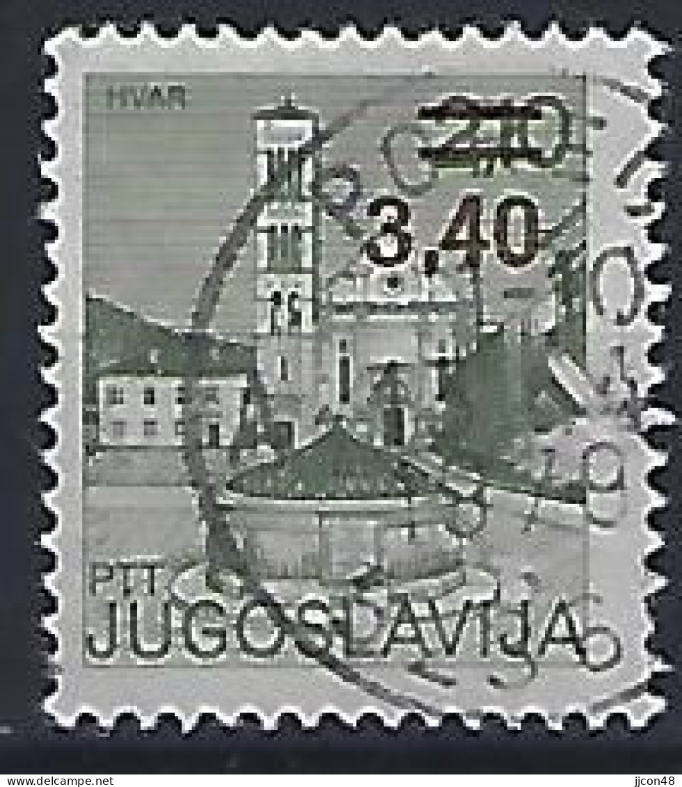 Jugoslavia 1978  Sehenswurdigkeiten (o) Mi.1738 - Gebruikt