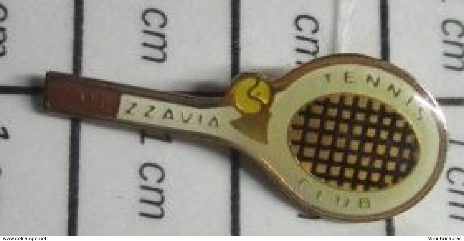 511c Pin's Pins / Beau Et Rare / SPORTS / MEZZAVIA ? TENNIS CLUB - Tennis