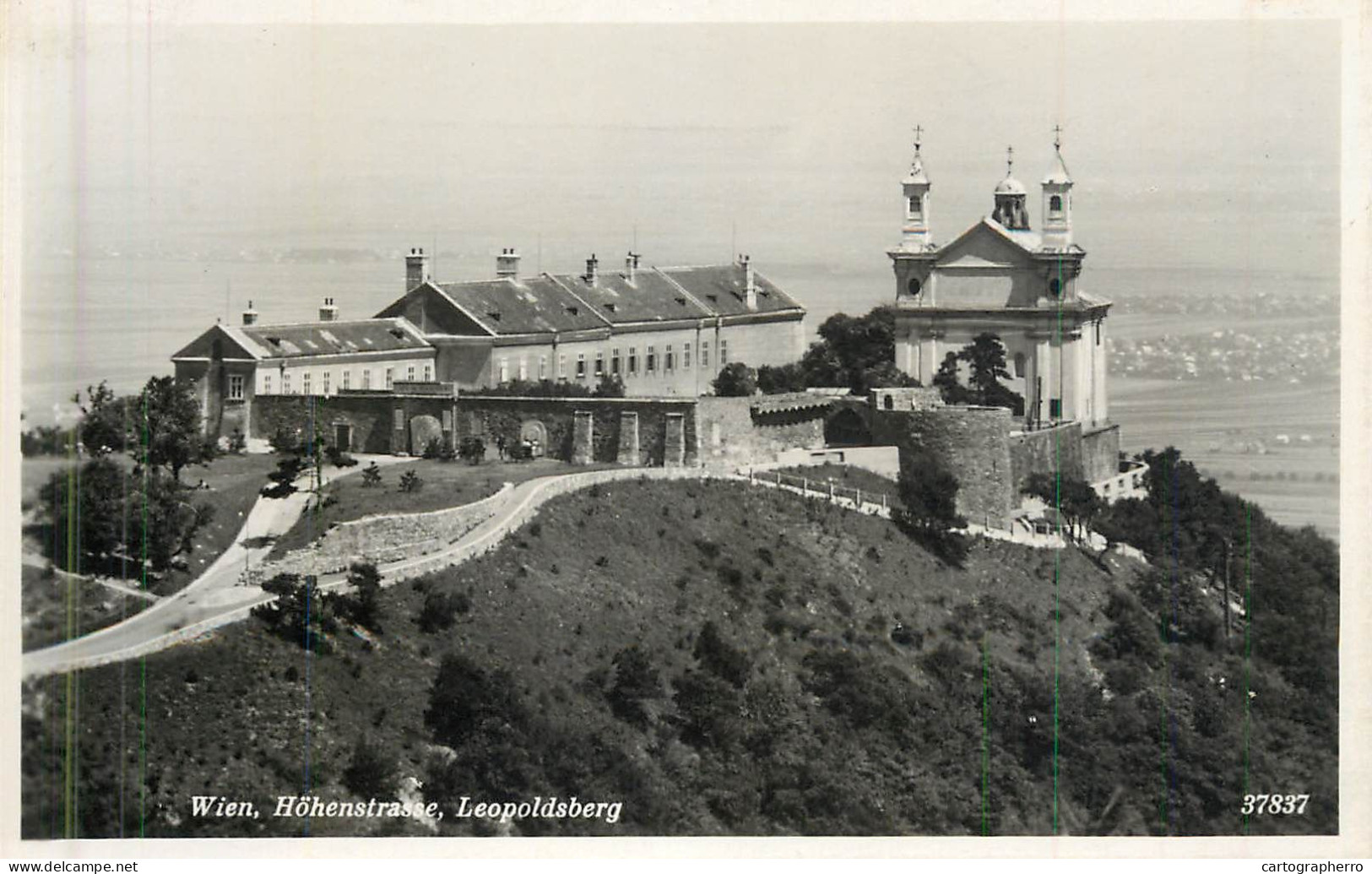 Postcard Austria Wien Leopoldsberg - Belvedere