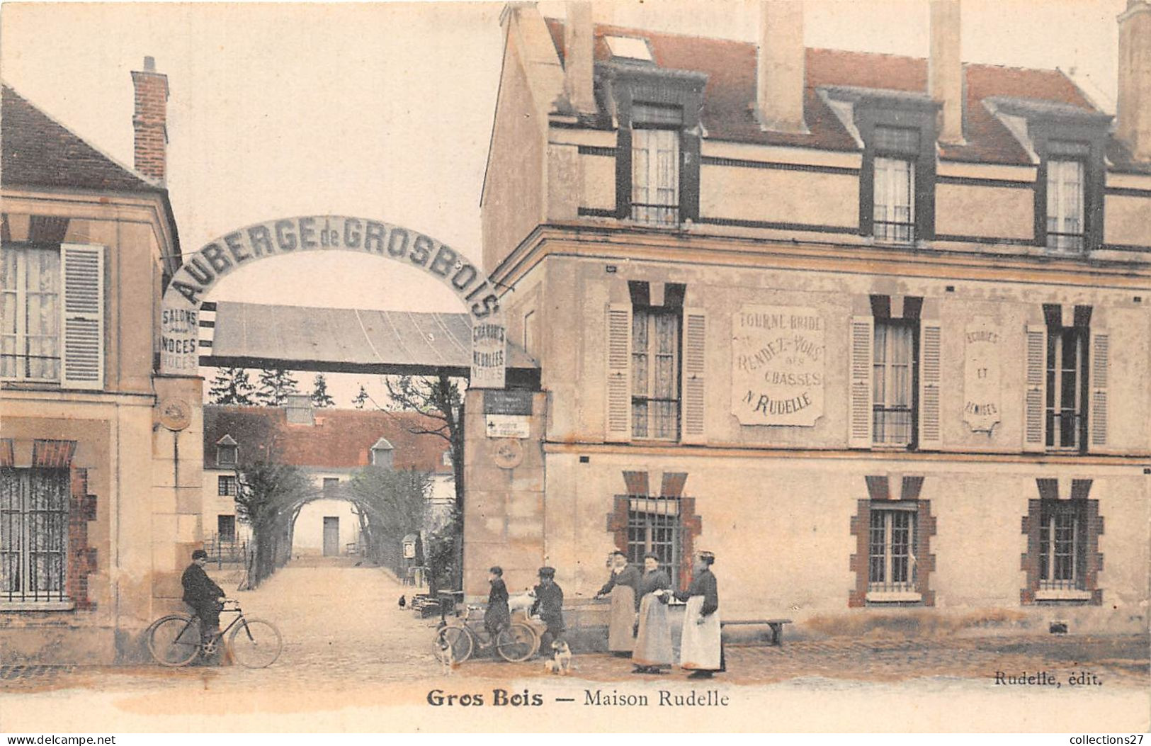 94-BOISSY-SAINT-LÉGER- GROS BOIS - MAISON RUDELLE  ( AUBERGE DE GROS BOIS ) - Boissy Saint Leger