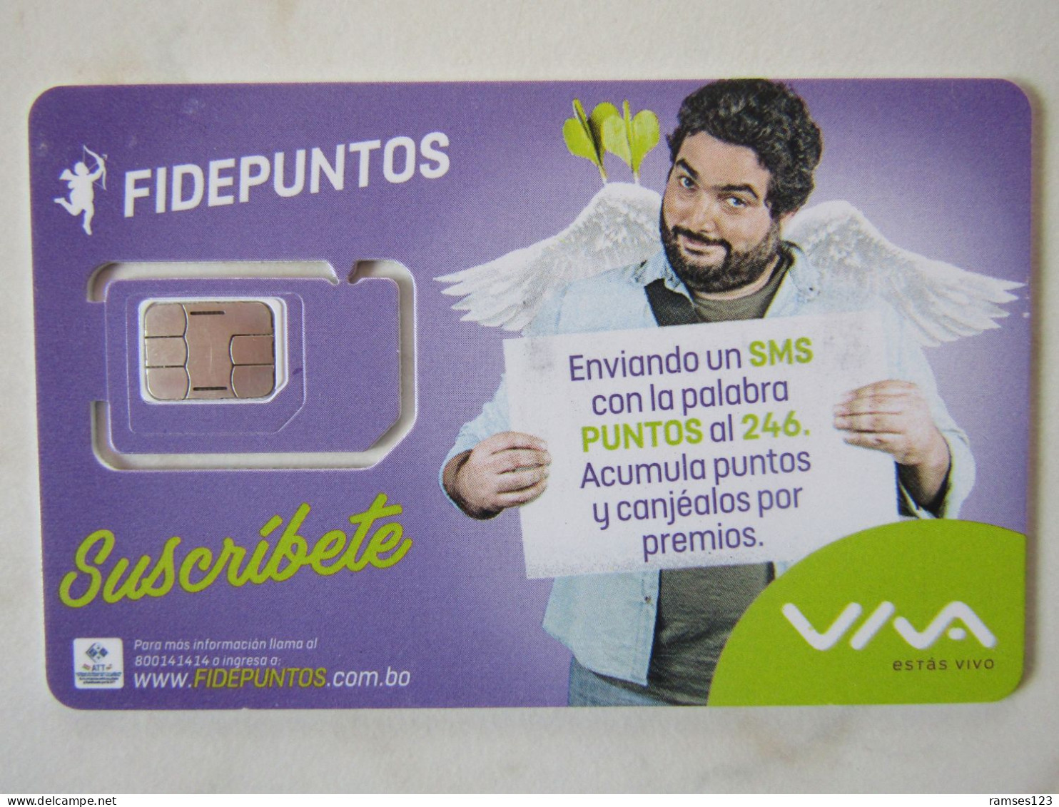 GSM   BOLIVIA    VIVA FIDEPUNTOS    MINT  11/03/2019 - Bolivia