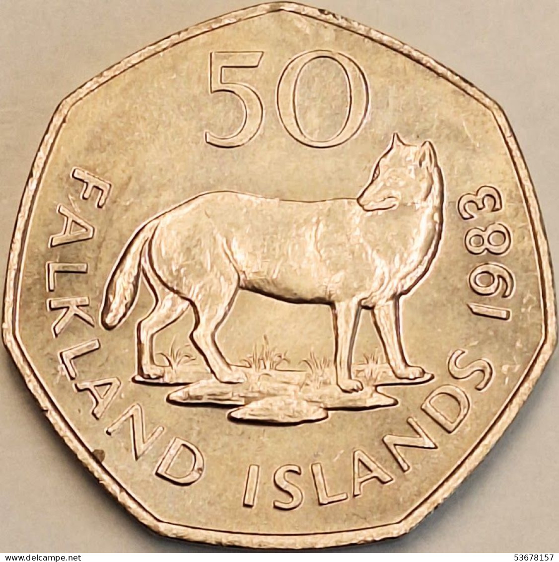 Falkland Islands - 50 Pence 1983, KM# 14.1 (#3861) - Falkland