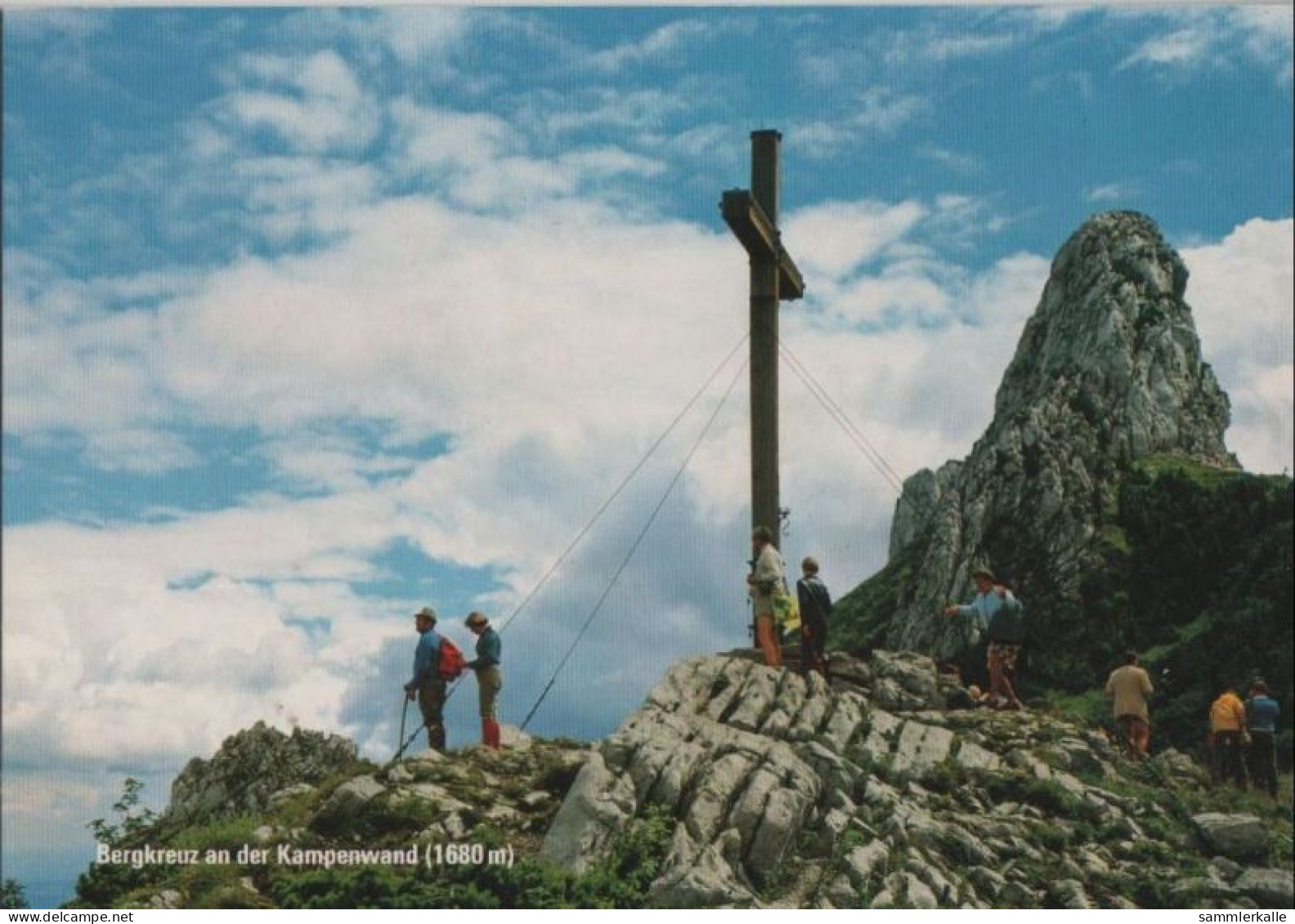 63472 - Kampenwand - Bergkreuz - Ca. 1985 - Chiemgauer Alpen