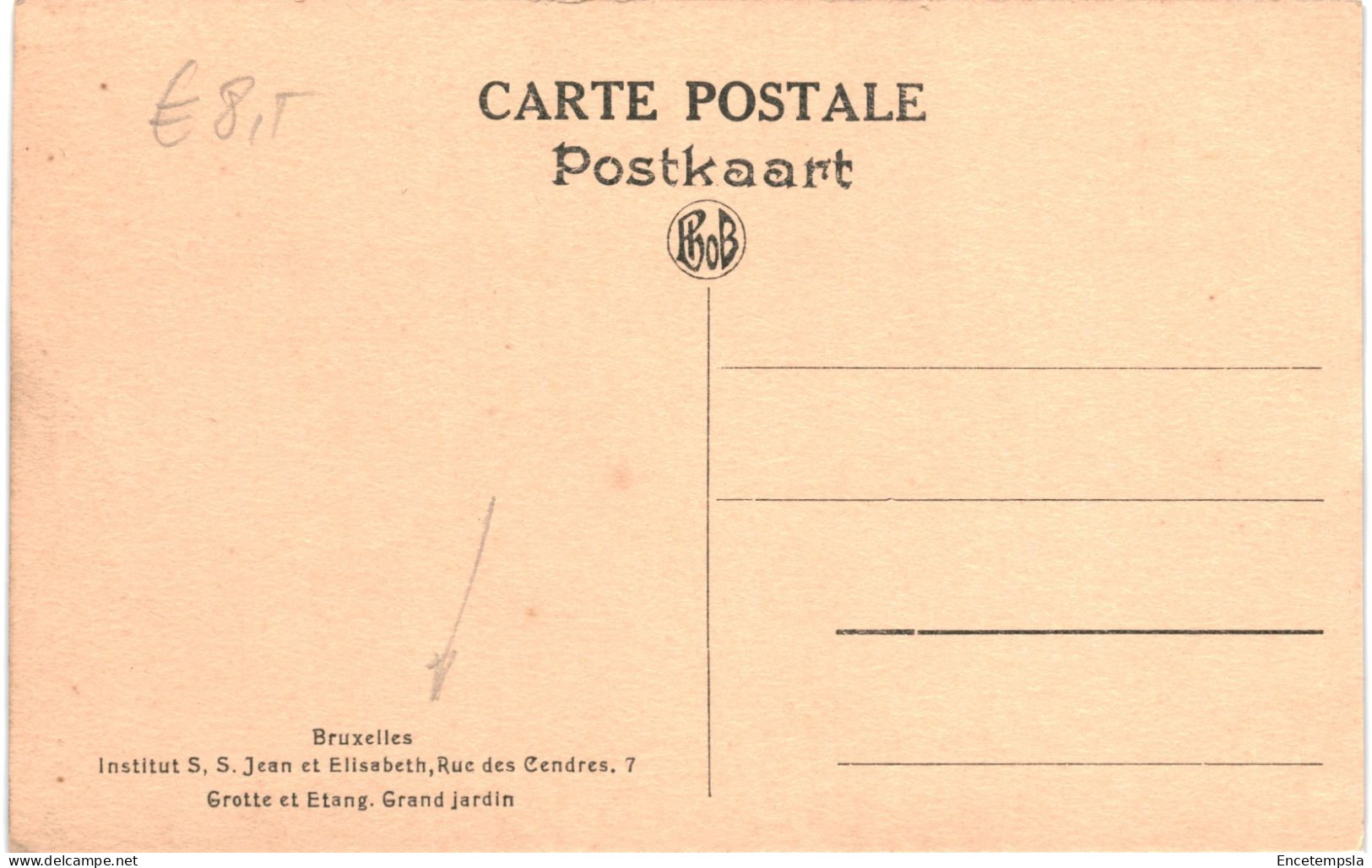 CPA Carte Postale  Belgique Bruxelles Institut Saint Jean Grotte Et Etang Grand Jardin  VM78790ok - Gesundheit, Krankenhäuser