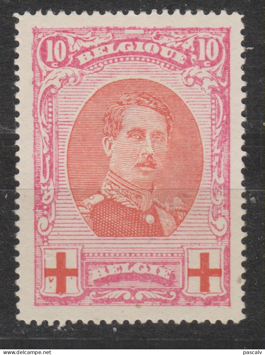 COB 133 * Neuf Avec Charnière - 1914-1915 Cruz Roja