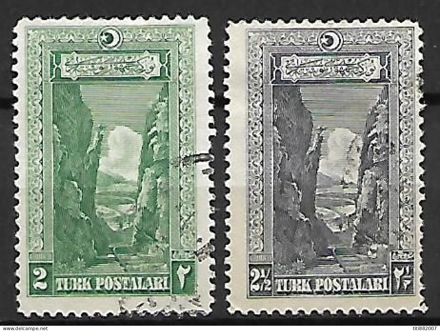 TURQUIE    -    1926 .  Y&T N°  698 / 699 Oblitérés. - Gebraucht