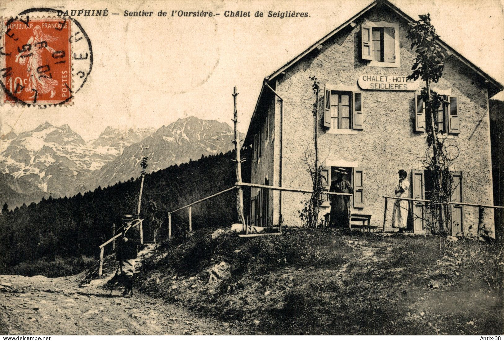 N43 - 38 - Sentier De L'Oursière - Isère - Chalet De Seiglières - Chamrousse