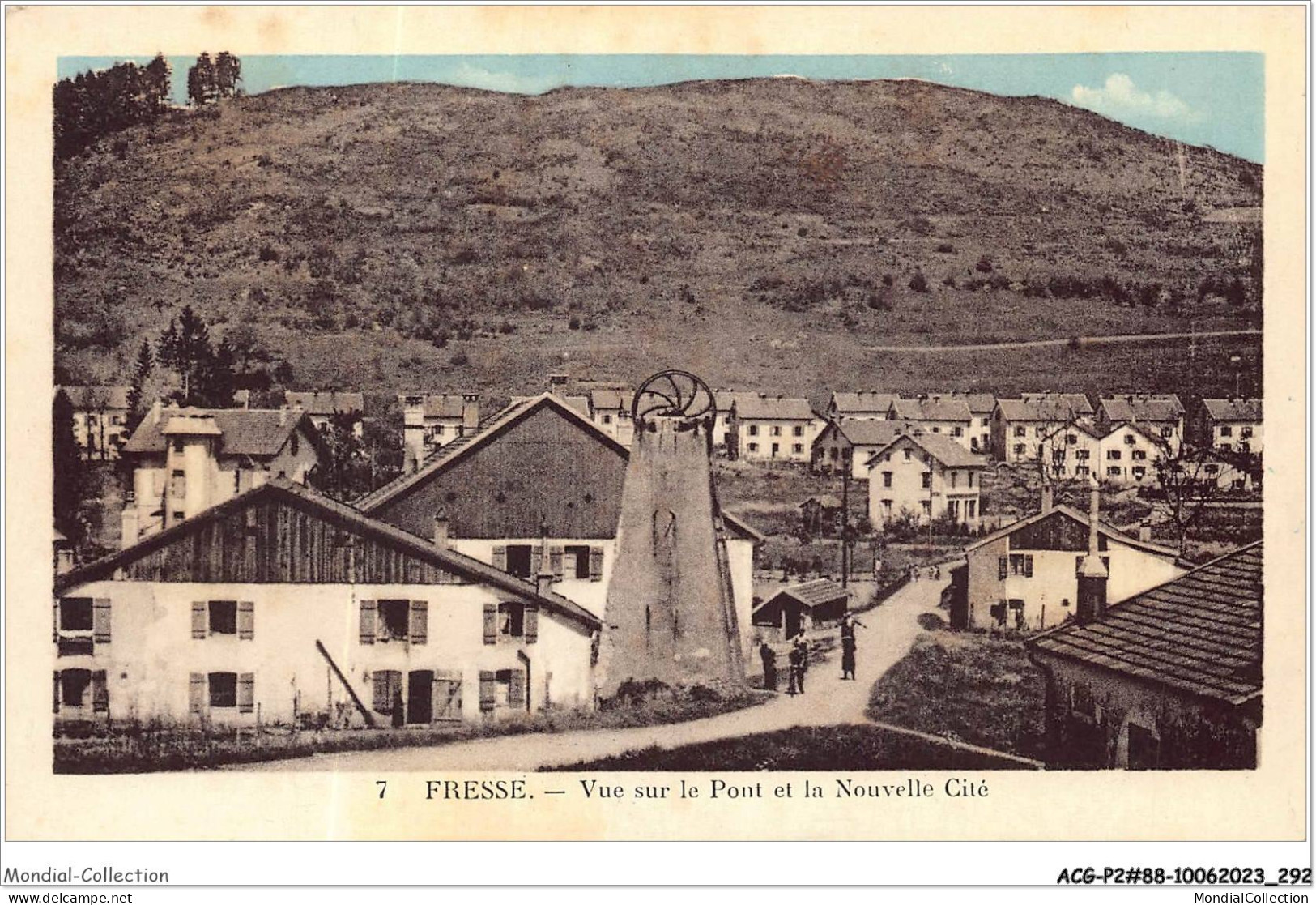 ACGP2-88-0146 - FRESSE - Vue Sur Le Pont Et La Nouvelle Cité - Fresse Sur Moselle