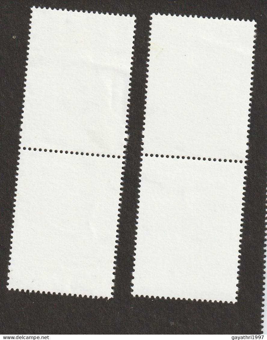 India 2012 M.B. KADADI Black Omitted ERROR  Pair (phila Number 2759) Attached Normal Pair Mint Good Condition (E1) - Variétés Et Curiosités