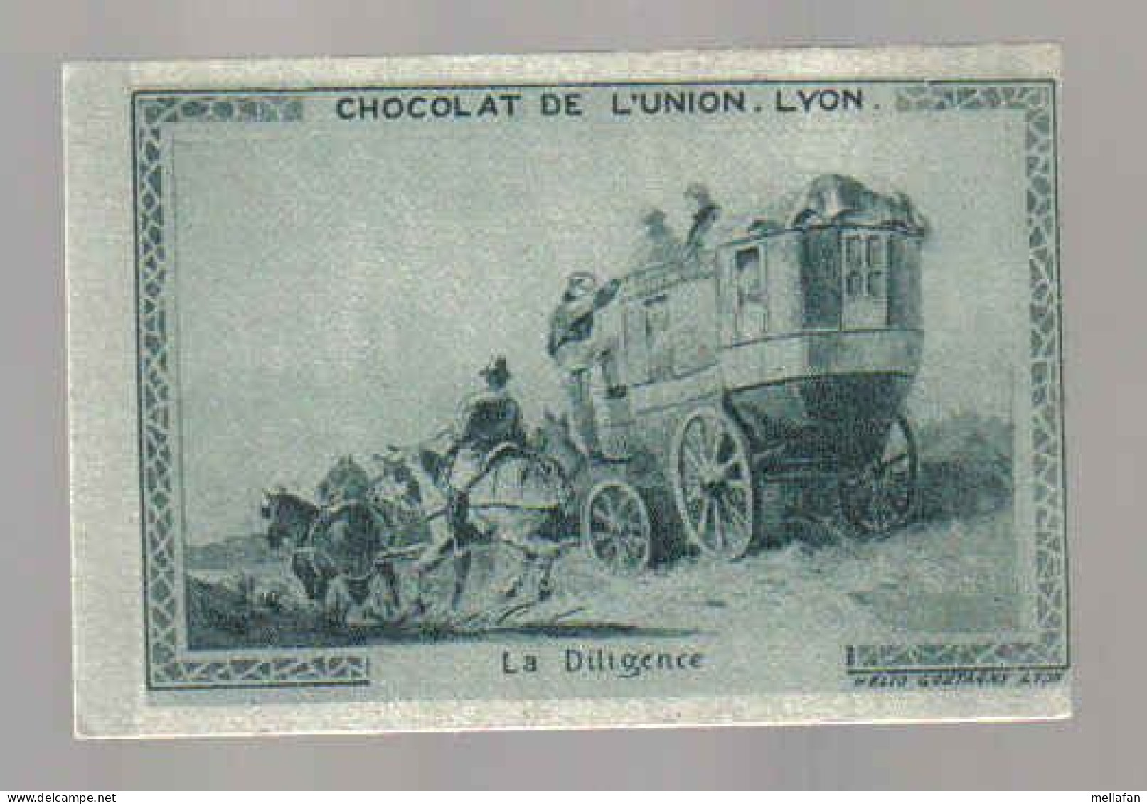 B669 - IMAGE CHOCOLAT UNION - LA DILIGENCE - Other & Unclassified