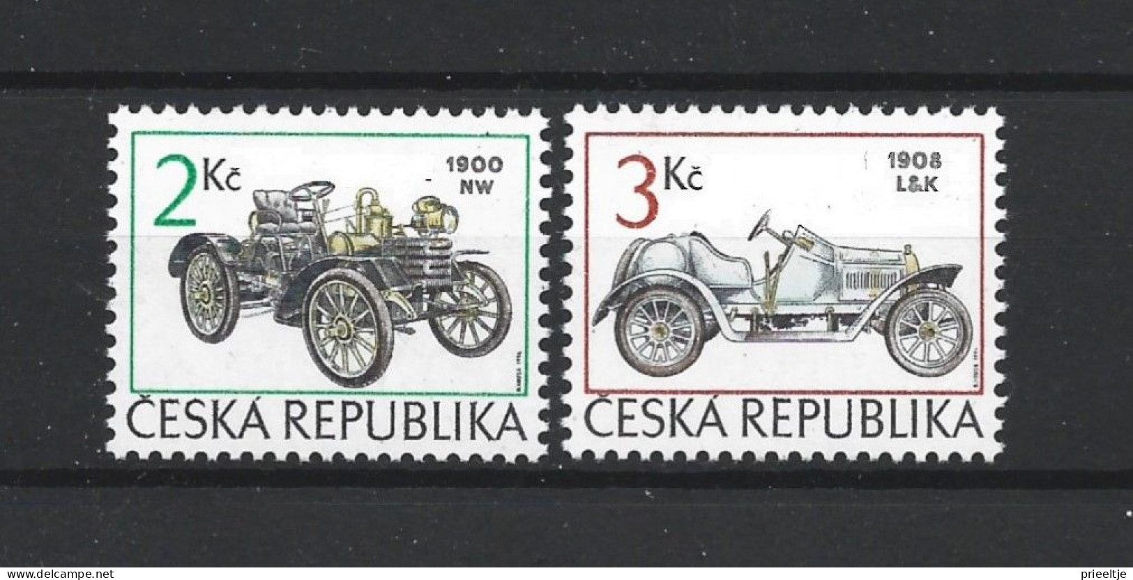 Ceska Rep. 1994 Oldtimers Y.T. 52+53 ** - Ongebruikt