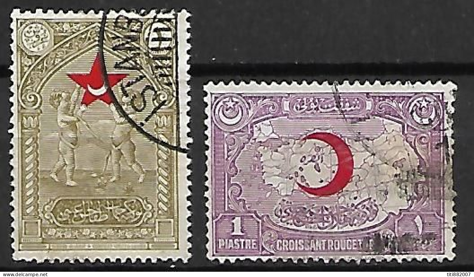 TURQUIE    -    1928 / 32.   Y&T N° 24  &  31   Oblitérés - Timbres De Bienfaisance