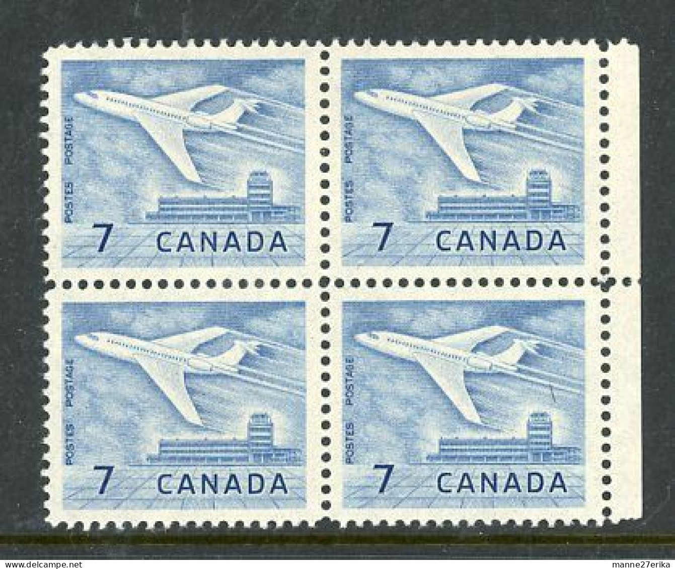 Canada MNH   1963-64 Jet Plane, Ottawa - Unused Stamps