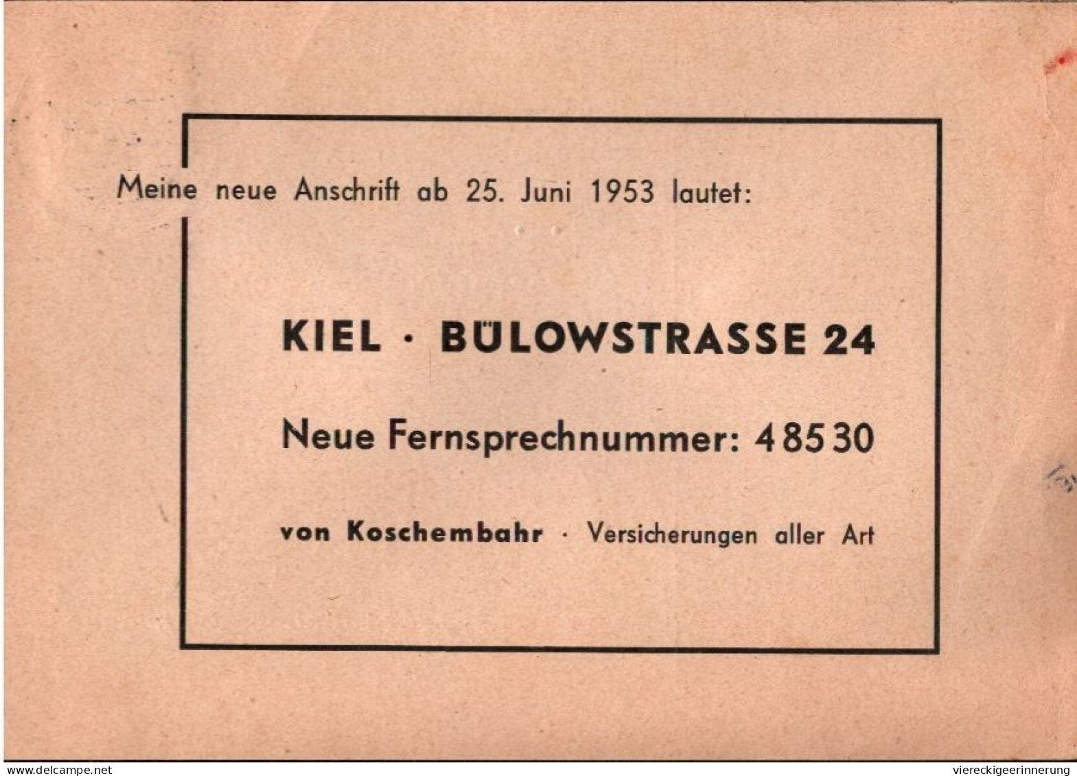 ! EF Nr. 124, 4 Pfennig Posthorn, Drucksache Aus Kiel Elmschenhagen Nach Gettorf - Lettres & Documents