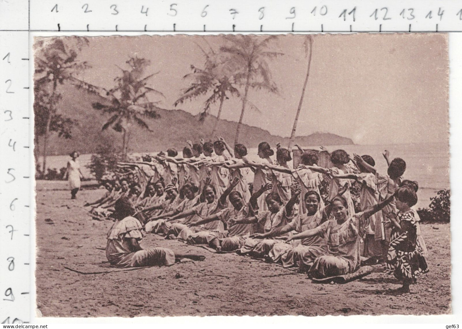 Missions Maristes D'Océanie - Danse De Femmes (Siva) Aux Samoa - Samoa