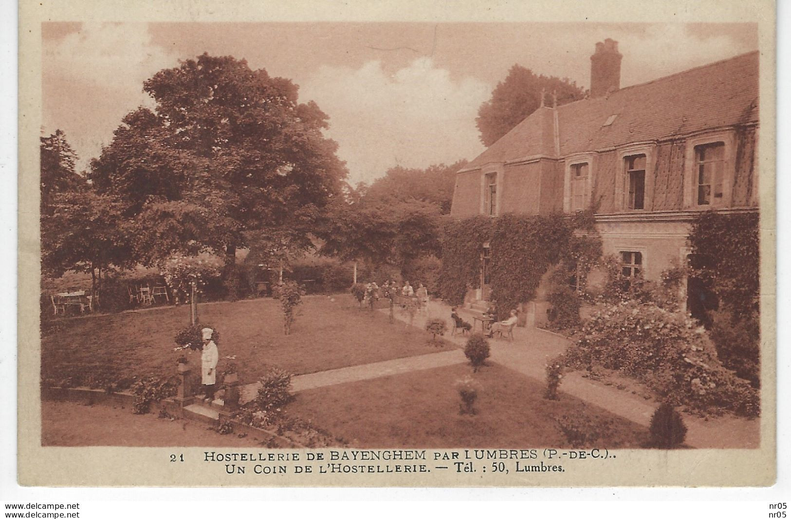 62 - Hostellerie De BAYENGHEM Par LUMBRES - Un Coin De L'Hostellerie    ( Pas De Calais ) - Lumbres