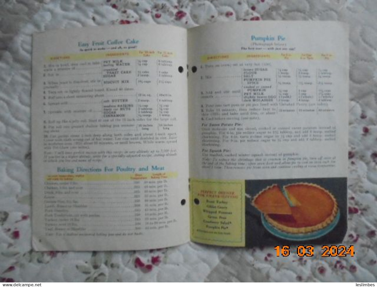 Holiday Recipes For 2 Or 4 Or 6 - Mary Lee Taylor - Pet Milk Products Co. - Nordamerika