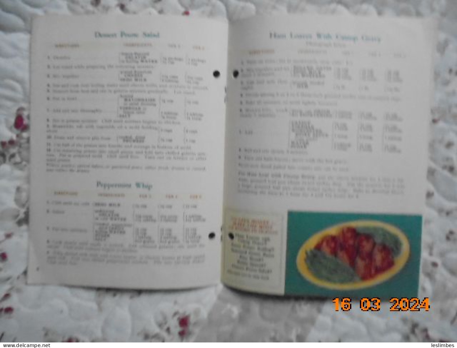 Tempting Dishes The Easy Way For 2 Or 4 Or 6 - Mary Lee Taylor - Sego Pet Milk Products Co. - American (US)