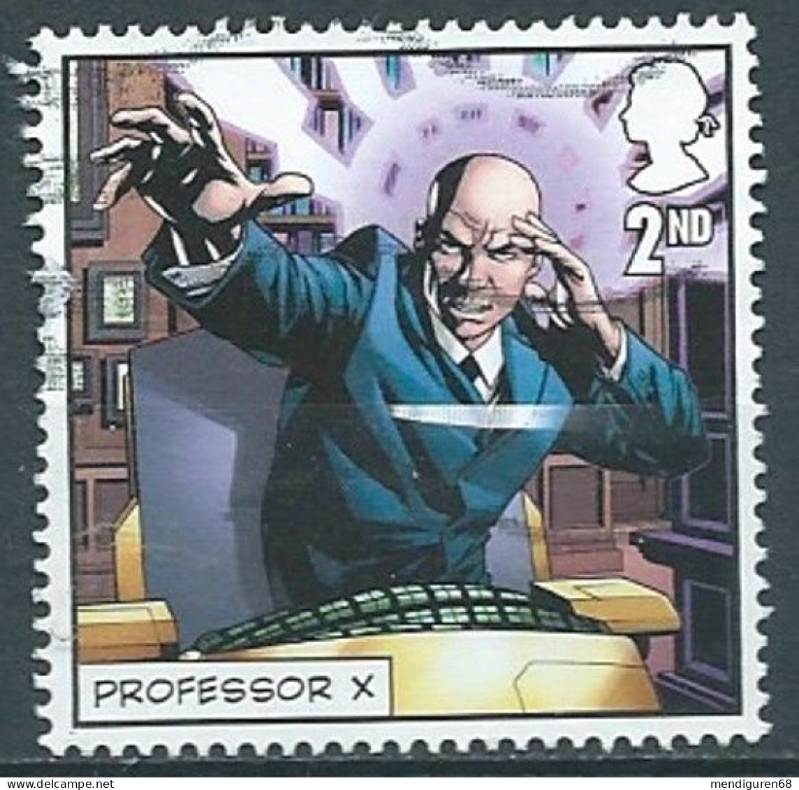 GROSSBRITANNIEN GRANDE BRETAGNE GB 2023 X-MEN: PROFESSOR X 2ND USED SG 4765 MI 5113 YT 5507 SN 4322 - Used Stamps