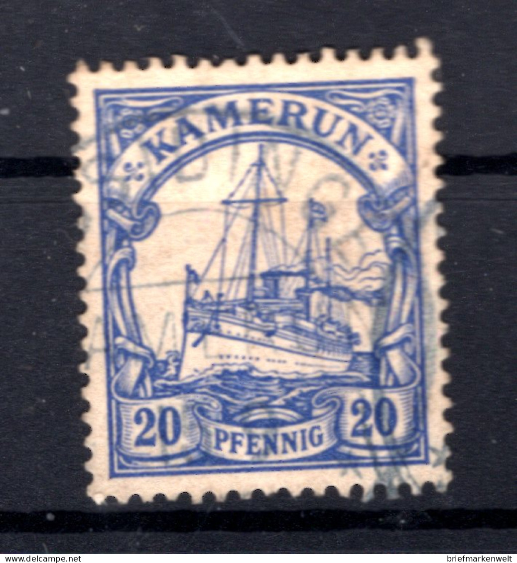 Kamerun 10 Ideal OSSIDINGE Blau Gest. (T2933 - Kamerun