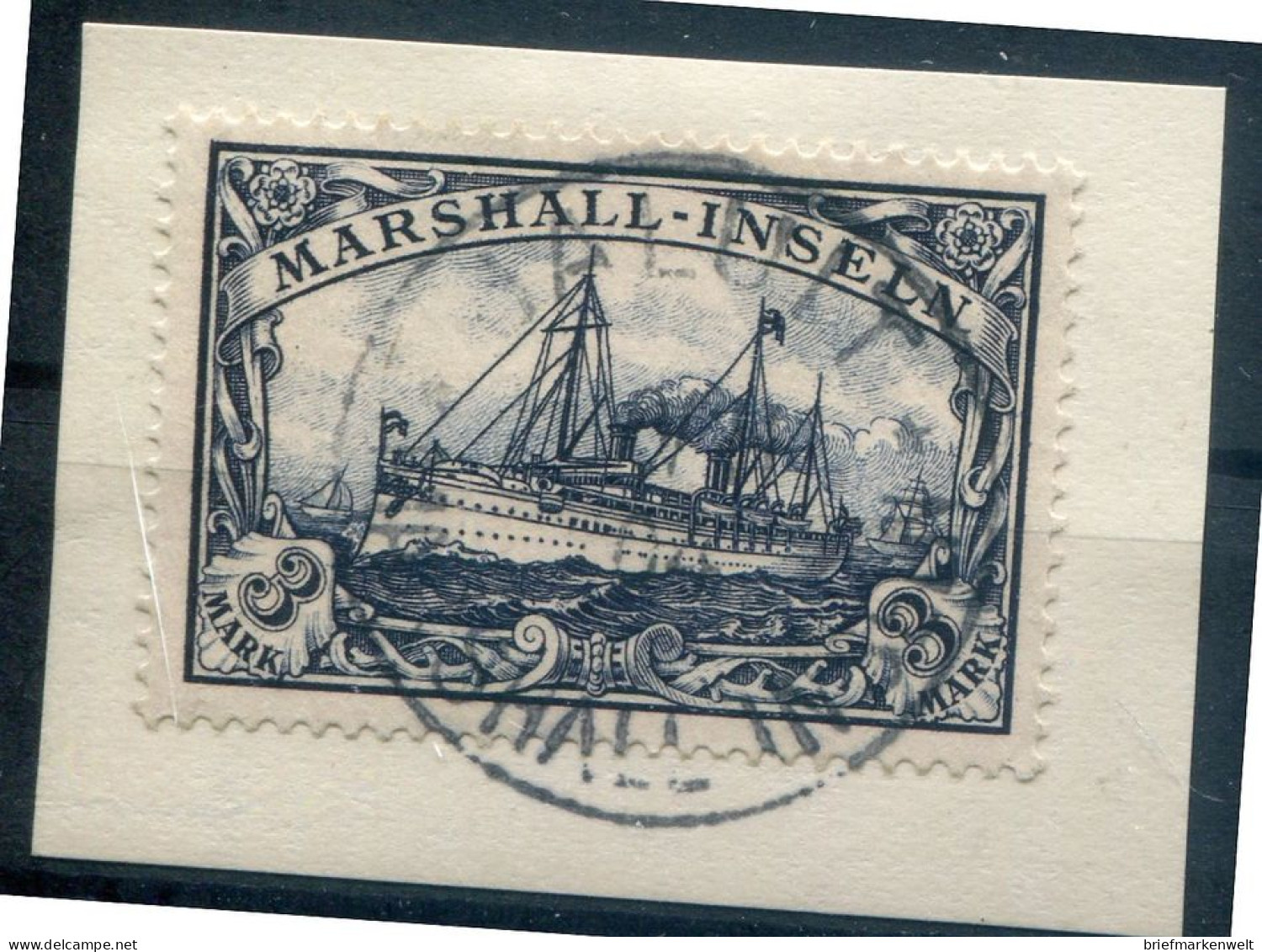 Marshall-I. 24 Herrlich Auf Gest. Luxusbriefstück 240EUR (K9317 - Marshall Islands