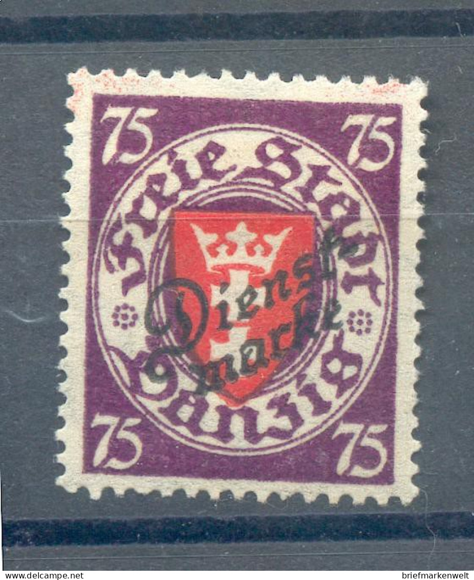 Danzig DIENST 51 LUXUS * MH 50EUR (71408 - Dienstmarken