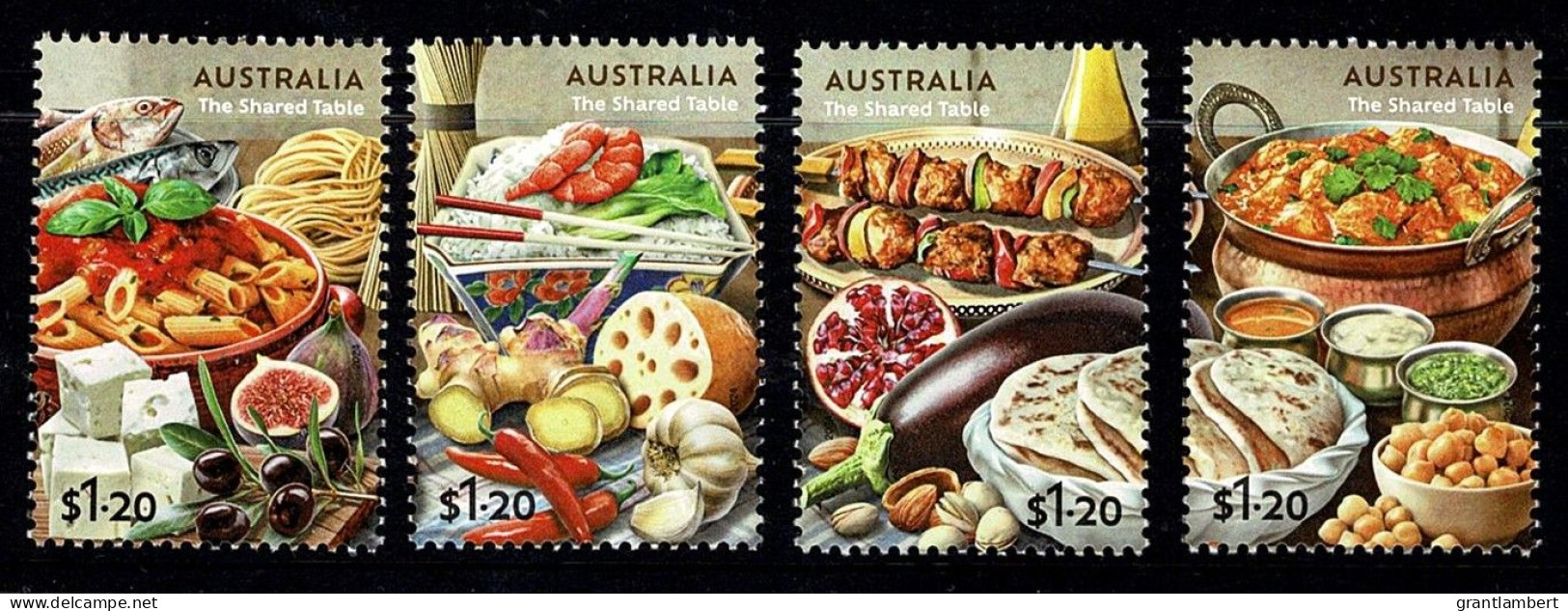 Australia 2024 The Shared Table  Set Of 4 MNH - Unused Stamps