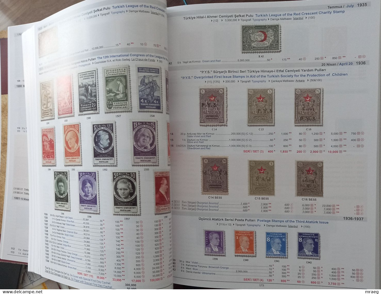 İSFİLA 2024 OTTOMAN & TURKISH STAMPS NEW CATALOGUE SIGNED BY PRESIDENT OF TFA