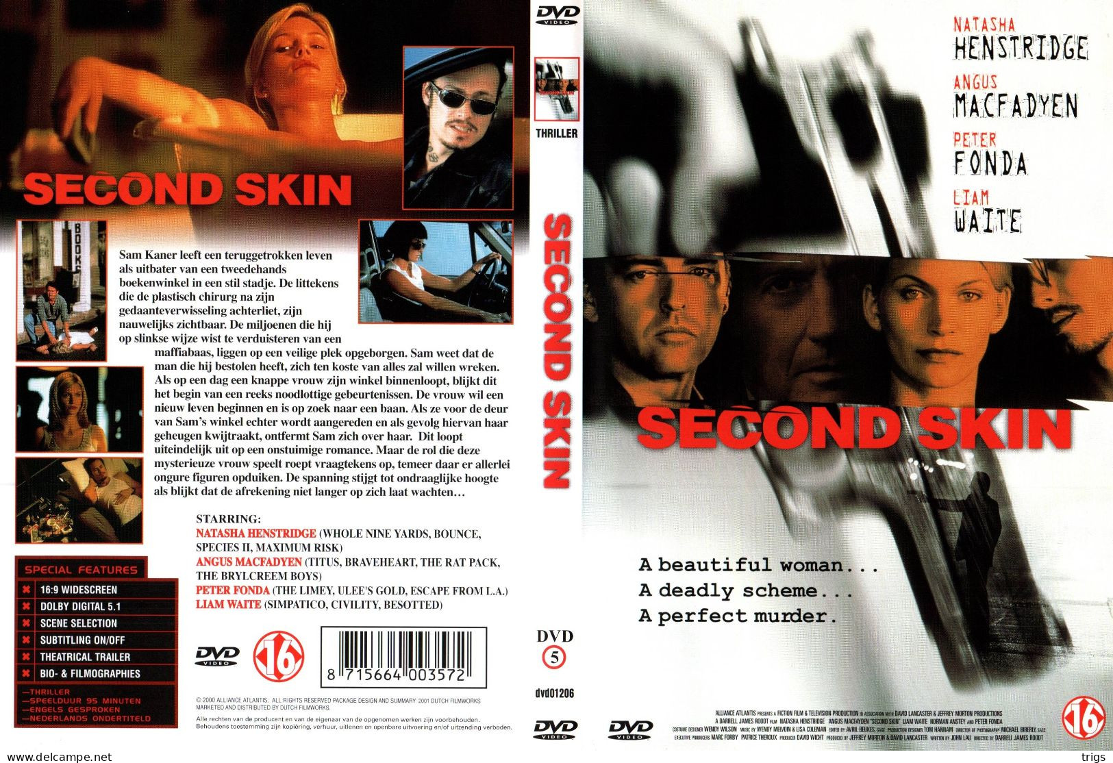 DVD - Second Skin - Crime